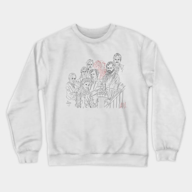 Stephen King's IT: That Promotional Outline Crewneck Sweatshirt by 51Deesigns